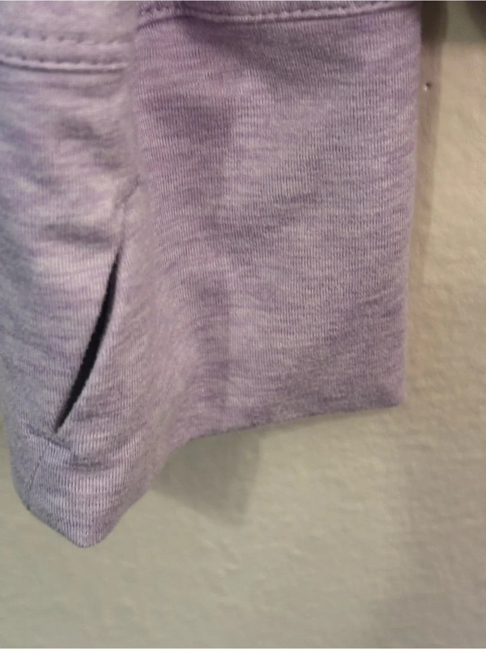 Girls 14/16 XL Tek Gear Work Out Gym Shirt Top Lavender Purple long sleeve